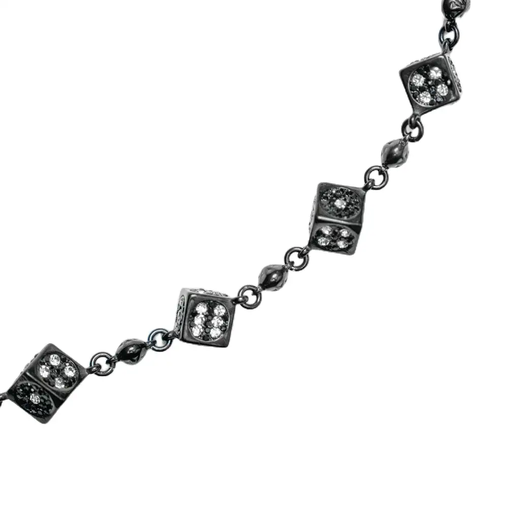 Black Dice Wallet Chain - Starchain World
